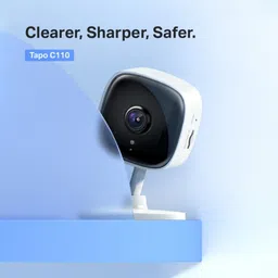 tp-link Tapo C110 Wi-Fi CCTV Security Camera (Motion Detection, White) image 5
