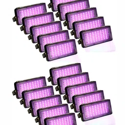 SPARK WORLD 20-pcs Pink Aluminium Outdoor Lamps-11