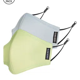 FLYING BERRY Pack Of 2 Multicoloured Cotton N95 Anti Pollution Face Mask-picture-18