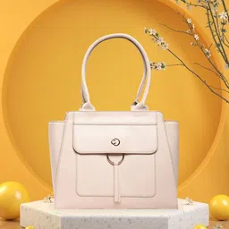 Caprese PU Bucket Shoulder Bag with Cut Work-image-81