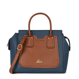 Lavie Colourblocked Structured Handheld Bag image 1
