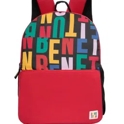 United Colors of Benetton Breeze Unisex Typography Printed Backpack-26
