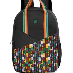 United Colors of Benetton Unisex Typography Printed Backpack-24