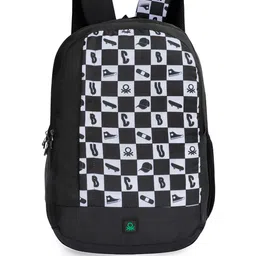 United Colors of Benetton Unisex Typography Printed Backpack- 25L-16