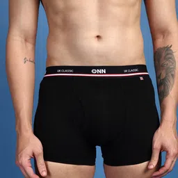 ONN Men Pack Of 3 Assorted Breathability Trunks ONN_UK_44_AST3_3PC image 4