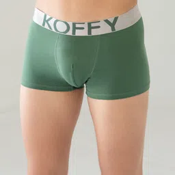 KOFFY Outer Elasticated Short Trunk KOFFY_KI27_MINI_TRUNK_GN_1PC image 4