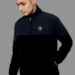 Men Colorblock Sports Jacket-image-44