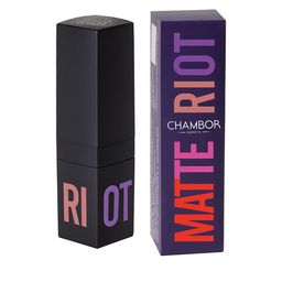 Chambor Brown Matte Riot Lipstick 286-1