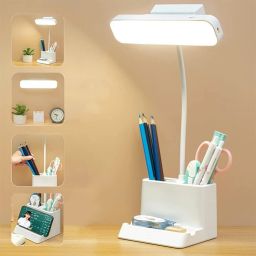 Rechargeable Battery Operated Desk Lamp – 3 Color Mode Touch Study Table Lamp Study Lamp-11