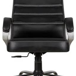C99 Apex Ergonomic High-Back Boss Chair with Arm Rest & Adjustable Height Leatherette Office Executive Chair-image-52