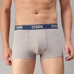 ONN Pack Of 3 Assorted Pure Cotton Trunks - ONN_254_AST8_3PC image 5