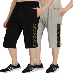 west gate clothing Printed Men Three Fourths-picture-20