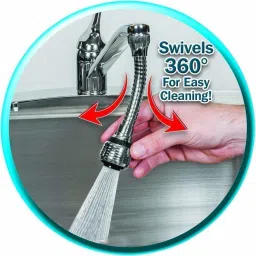 Rotating 2 Modes Water Saving Faucet for Kitchen Sink Sprayer Tap Extension Faucet Nozzle-7