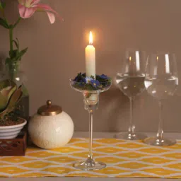 pasabahce Silver Metal Candle Holder-picture-42