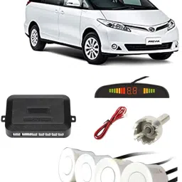PKNA0590 White Car Reverse Parking Sensor with LED Display 4 Sensor PKNA0590 Parking Sensor-20