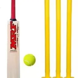 Popular Willow Virat Kohli Cricket Bat with PVC Wicket Set & 1 Tennis Ball Poplar Willow Cricket Bat For 12 - 14 Yrs-image-38