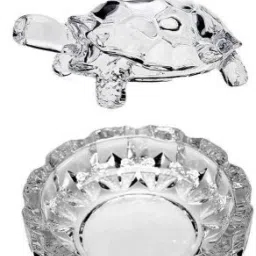 Crystal Glass Turtle Plated Feng Shui Tortoise Plate Vastu Yantra Feng Sui Lucky Gift Puja Articles Decorative Showpiece - 14 cm (Crystal, Clear) Decorative Showpiece - 14 cm (Crystal, Clear) Decorative Showpiece - 11 cm (Crystal, White) Decorative Showpiece - 6 cm-image-39