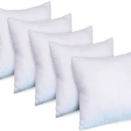 Luxury Cushion Set of 5 Microfibre Solid Bolster Pack of 5-9