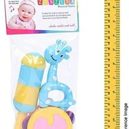 Baby Touch Zunzuna Music 3 Pcs Rattle Non Toxic Toy For A Baby Rattle-10
