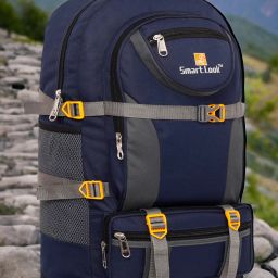 Expandable Travel Outdoor Camping Hiking Trekking Bag Rucksack - 60 L (BlUE) Rucksack - 60 L-image-44