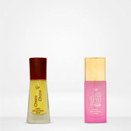 Choco & 18 Teen Perfume Combo Gift Set Women|2*20ml | Long-Lasting Fragrance Eau de Parfum - 40 ml-image-99