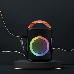 FRONY DJ Box 20W Bluetooth Speaker with FM Radio, Mic, RGB Light & 4 hour's backJK406 20 W Bluetooth Party Speaker-picture-38
