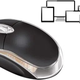TECHWIBE Mouse Autoclicker, Plug & Play, Auto Clicker, 48 Clicks Per 5 Sec Wired Right Handed Optical Mouse image 3