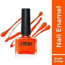 Nail Enamel Polish - Sunset Daisy 134 Bright Orange-13