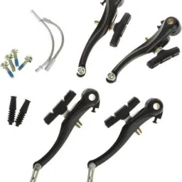Bicycle Cycling V Brake Set Alloy Front Rear Brake Bicycle Brake Disk-image-10