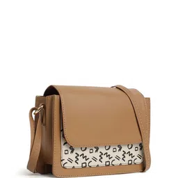 Fastrack Typography Printed PU Structured Sling Bag image 2