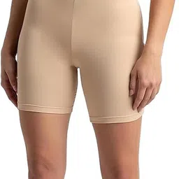 braafee Solid Women Beige Cycling Shorts, Basic Shorts, Sports Shorts, Running Shorts, Gym Shorts, Regular Shorts-picture-4