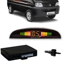 JB299 Silver Car Reverse Parking Sensor with LED Display 4 Sensor J299 Parking Sensor-image-31