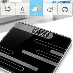 ACU-CHECK Digital Weight Machine For Body Weight Precision LCD Display & 180 kg Capacity Weighing Scale image 5