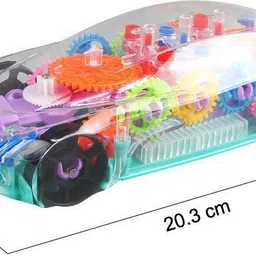 paramount gallery Transparent Musical Concept Racing Car with 3D Flashing LED Lights -A400-picture-5