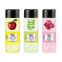 Adbeni Color Diva Set Of 3 Hair Color Gels & 2 In 1 Shampoo & Conditioner- 100ml Each-39