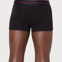 Zoiro Pack Of 2 Bio Wash Silicon Finish Soft Feel Outer Elastic Trunks image 3