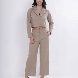 neysa Women Solid Mandarin Casual Blazer-picture-41