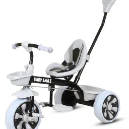 Baby Tricycle for Kids | Cycle with Parental Control Handle (1–3 Years) foldable toddler tricycle Tricycle-image-89