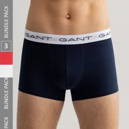 GANT Men Pack Of 3 Mid-Rise Trunks 8905241186815-4