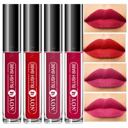 NOY Set of 4 Blush Babe Smudge-Free Matte Liquid Lipstick 4 ml each - Shade 03-04-06-08-32