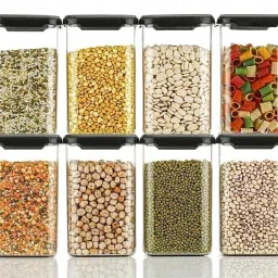 kitchkart Plastic Grocery Container- 1200 ml image 2