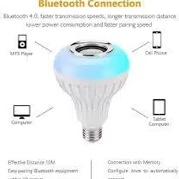 TECHEL bulb speaker Music Light Bluetooth Changing asz40 56 W Bluetooth Party Speaker-33