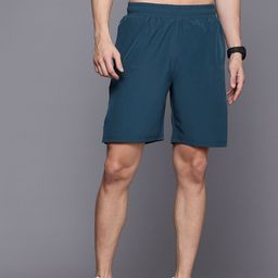 hrx by hrithik roshan Solid Men Blue Sports Shorts-picture-34