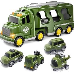 Army Carrier Tanks Set| Battery Operated Light And Sound Effect Truck-3