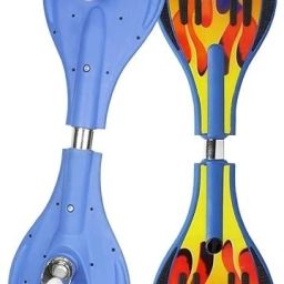 Wave Board skate with Carry Bag and LED Colorful Lights on Wheel 8 inch x 35 inch Skateboard-14