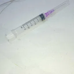 Syringes with Needle | For Single Use Only | 3ml (Pack of 5 Pcs) Medical Needle-32