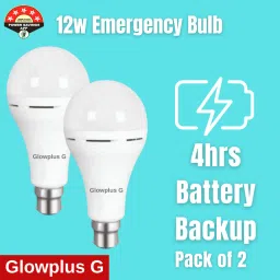 Don’t Let Darkness Win – 12W Emergency Bulbs (2 pcs) 3 hrs Bulb Emergency Light-30