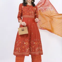 Women Pure Cotton Kurta Palazzo Set-image-69