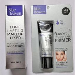 OIL FREE MAKEUP BASE PRIMER( 16g) AND LONG LASTING MAKEUP FIXER(60ml) MINI PACK-5