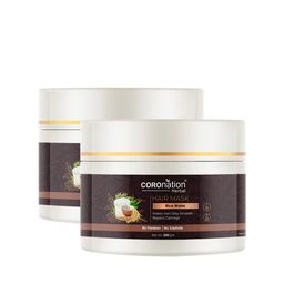 COROnation Herbal Set of 2 Rice Water Hair Mask with Sweet Almond Oil - 200 g Each-22